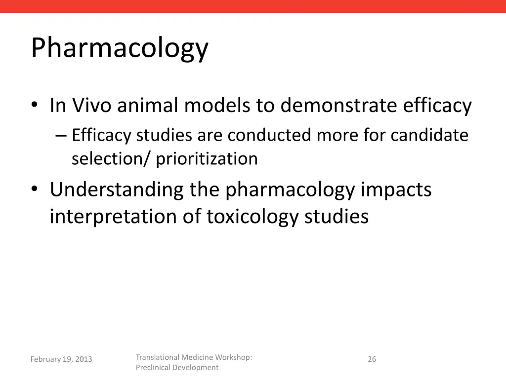 pharmacology