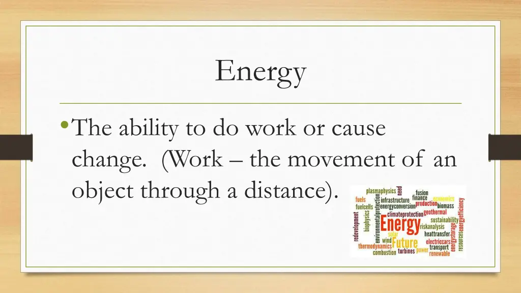 energy