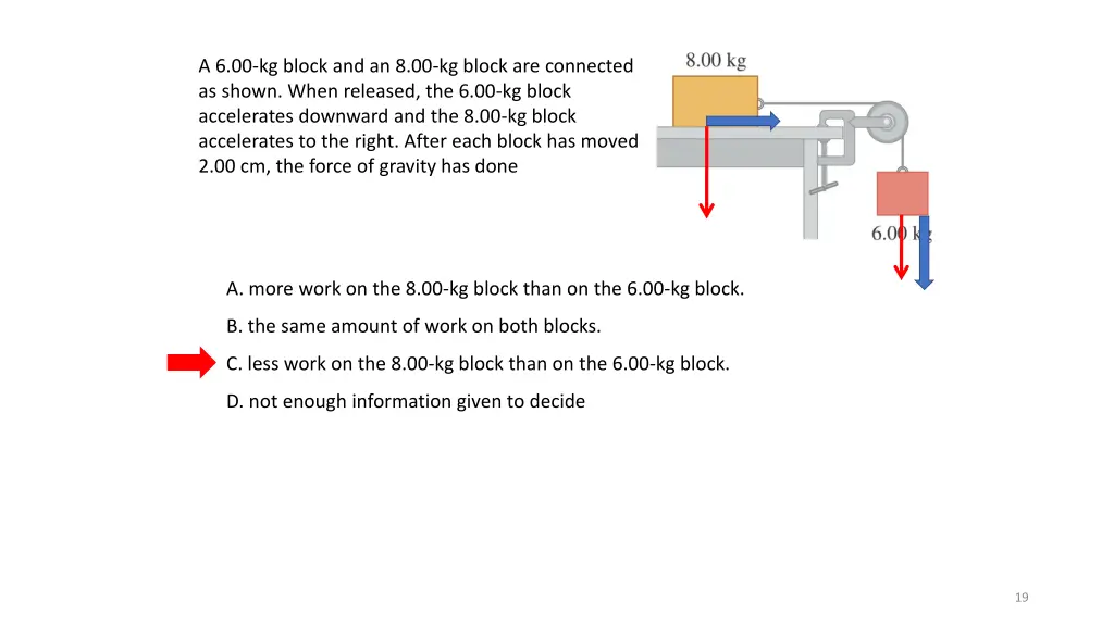 a 6 00 kg block and an 8 00 kg block 2