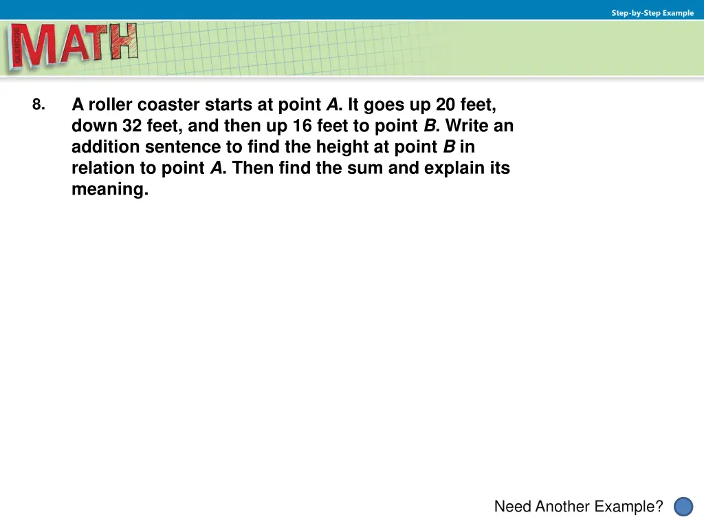 step by step example 1