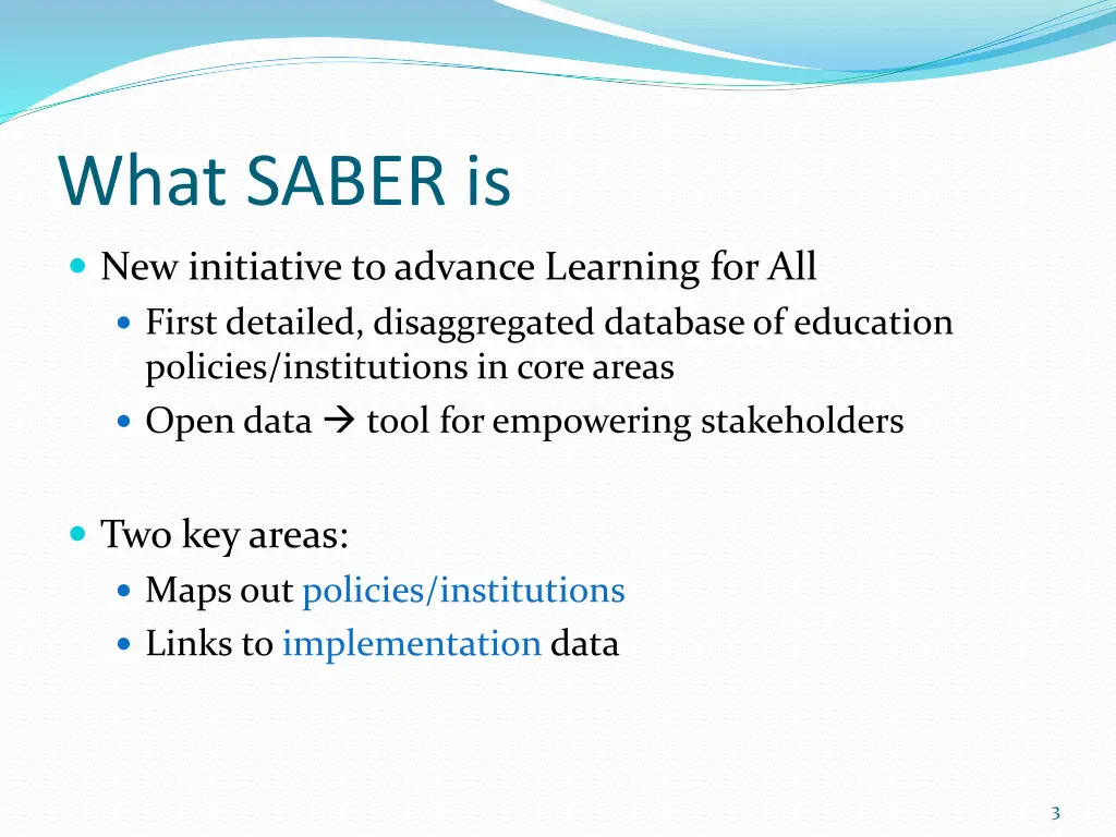 what saber is