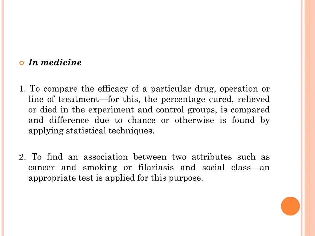 in medicine