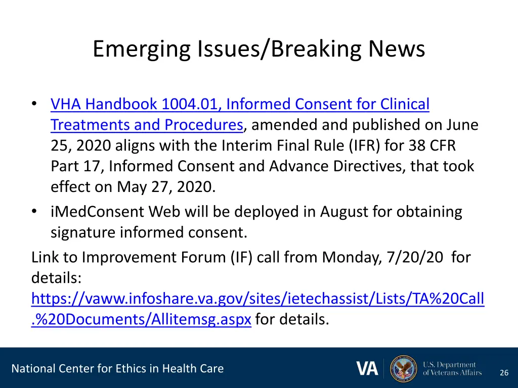 emerging issues breaking news