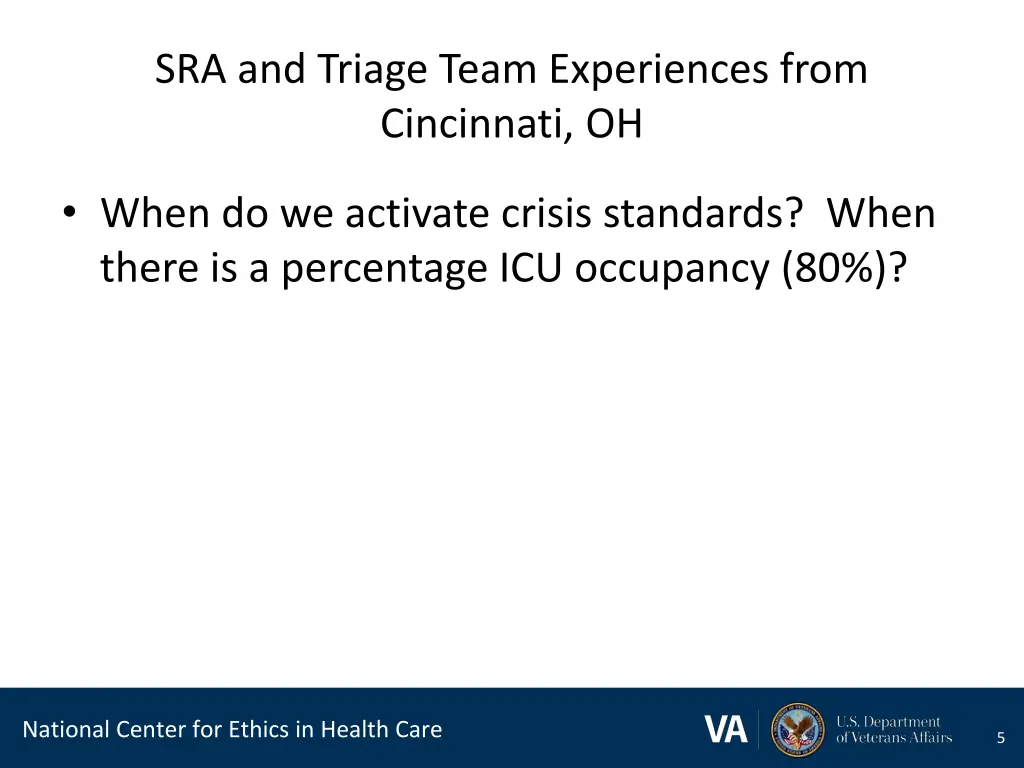 sra and triage team experiences from cincinnati oh 1