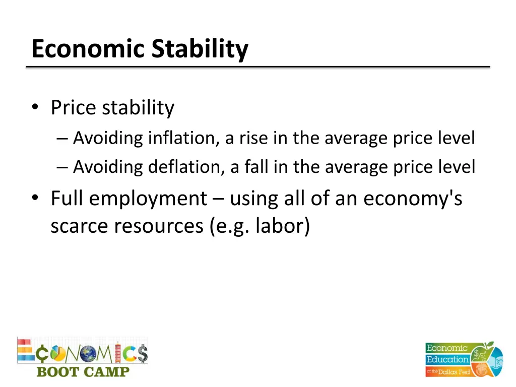 economic stability
