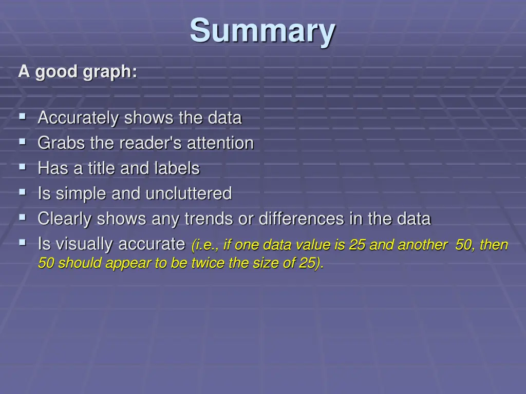 summary