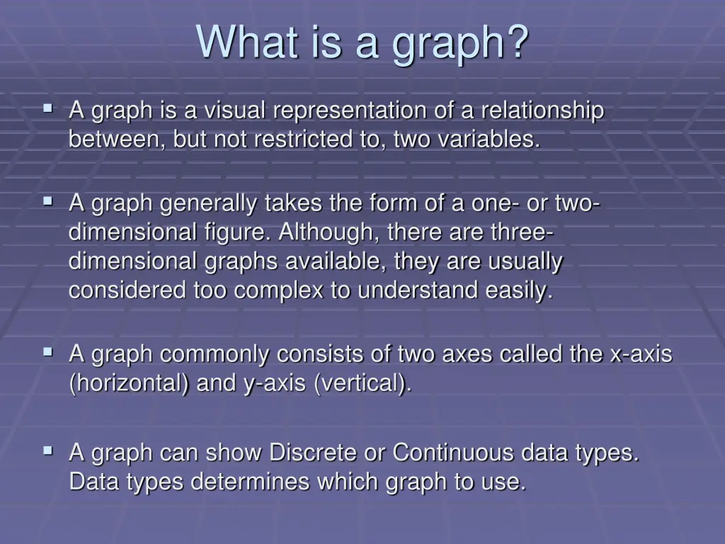 what is a graph