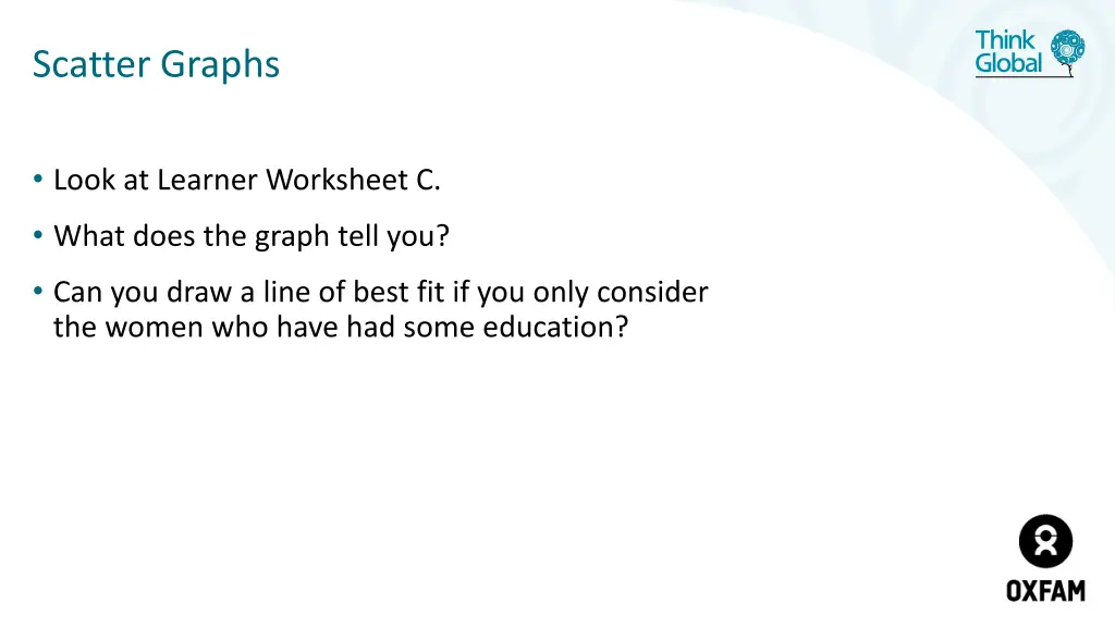 scatter graphs 8