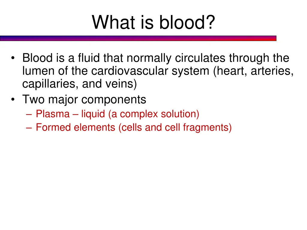 what is blood