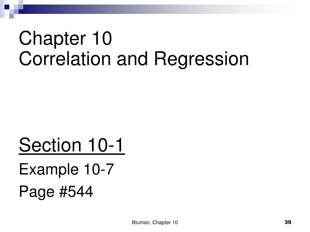 chapter 10 correlation and regression 6