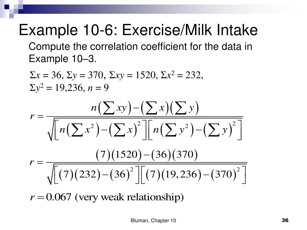 example 10 6 exercise milk intake compute 1