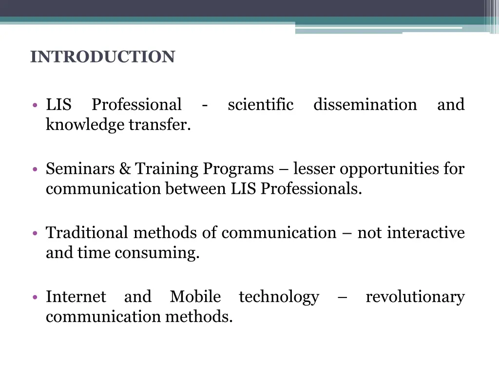 introduction