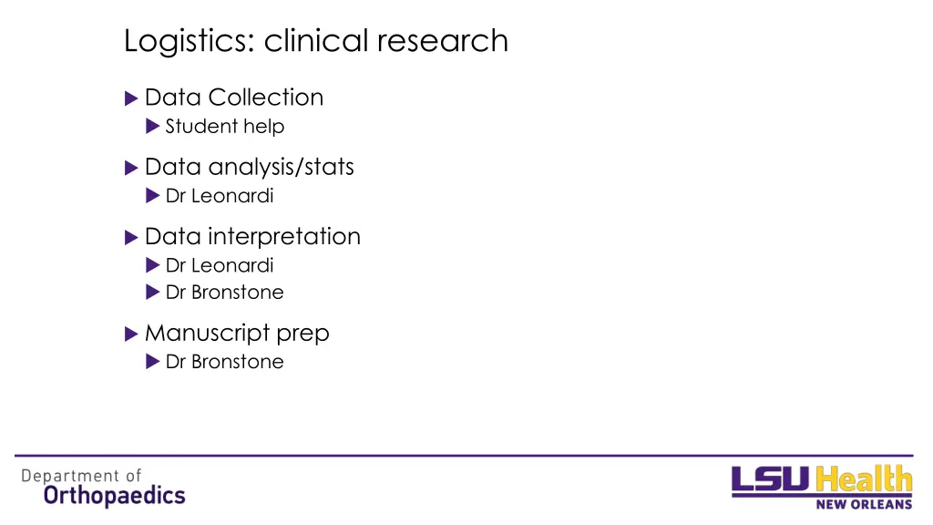 logistics clinical research 1