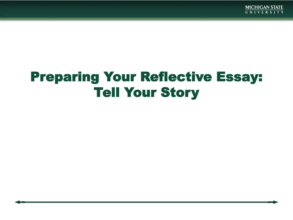 preparing your reflective essay preparing your