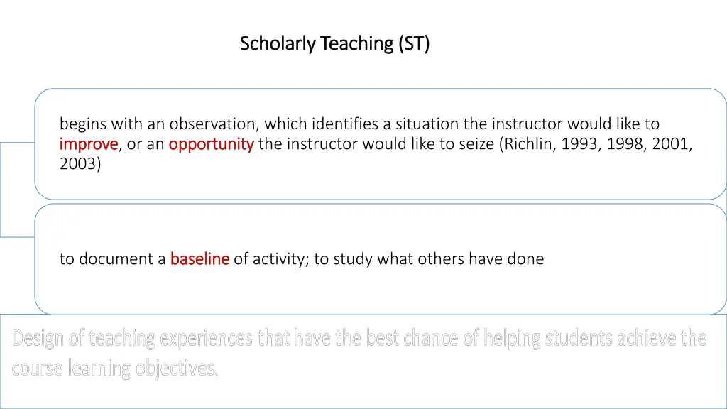 scholarly teaching st scholarly teaching st
