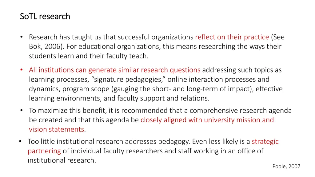 sotl sotl research research