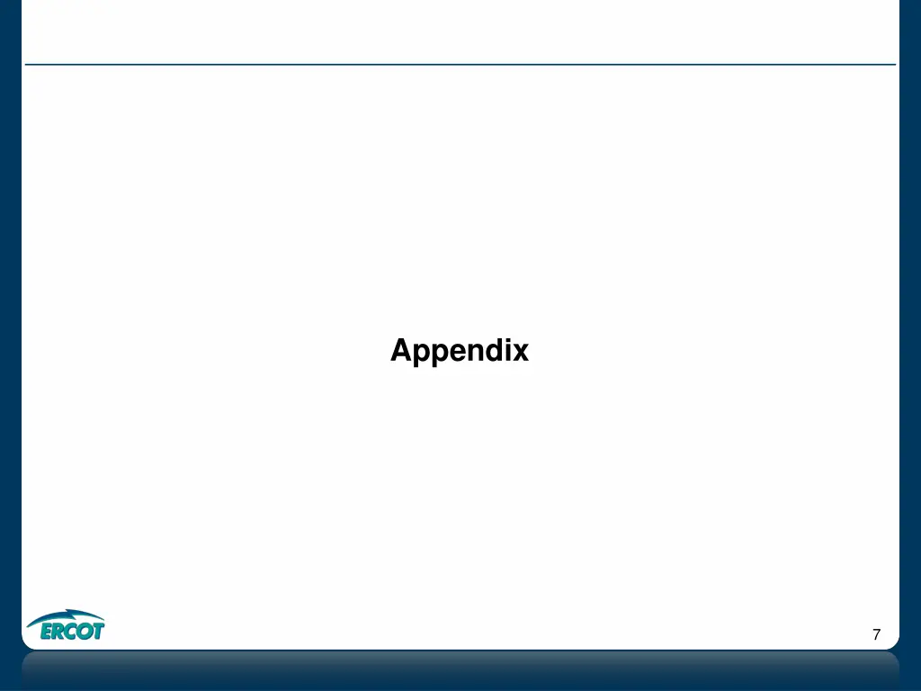 appendix