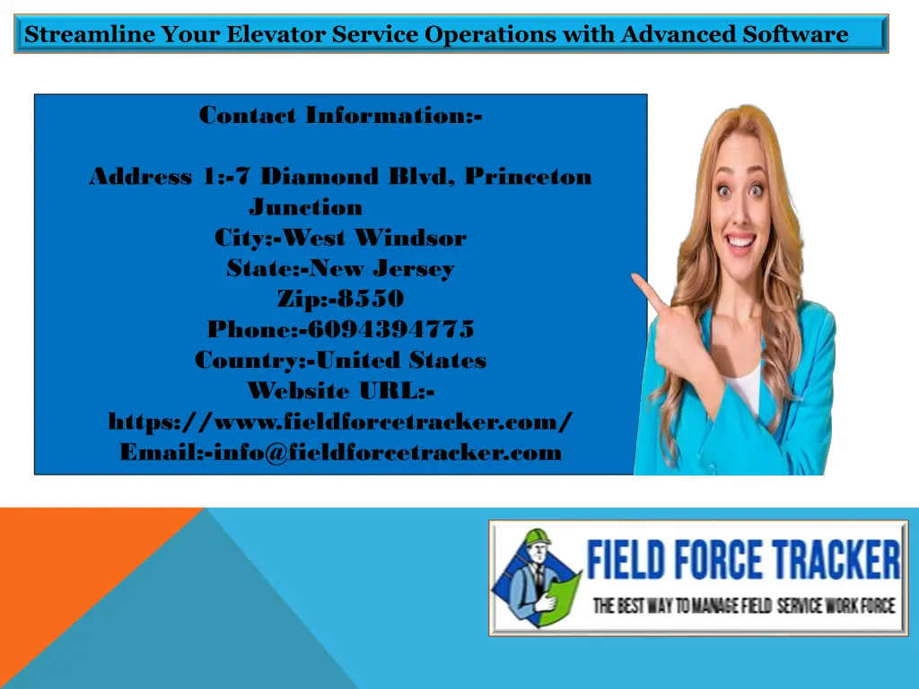 streamline your elevator service operations with 4