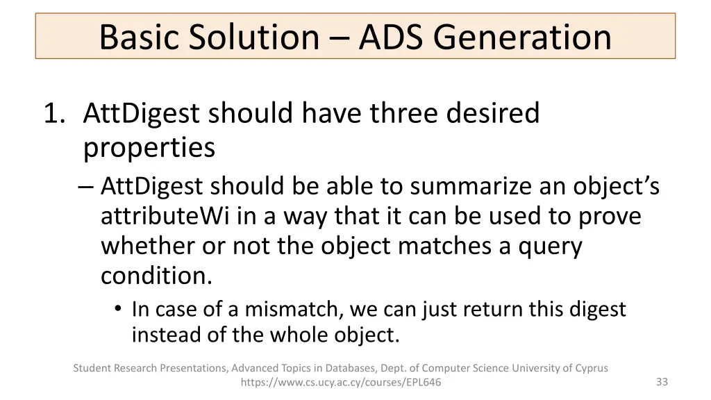 basic solution ads generation 2