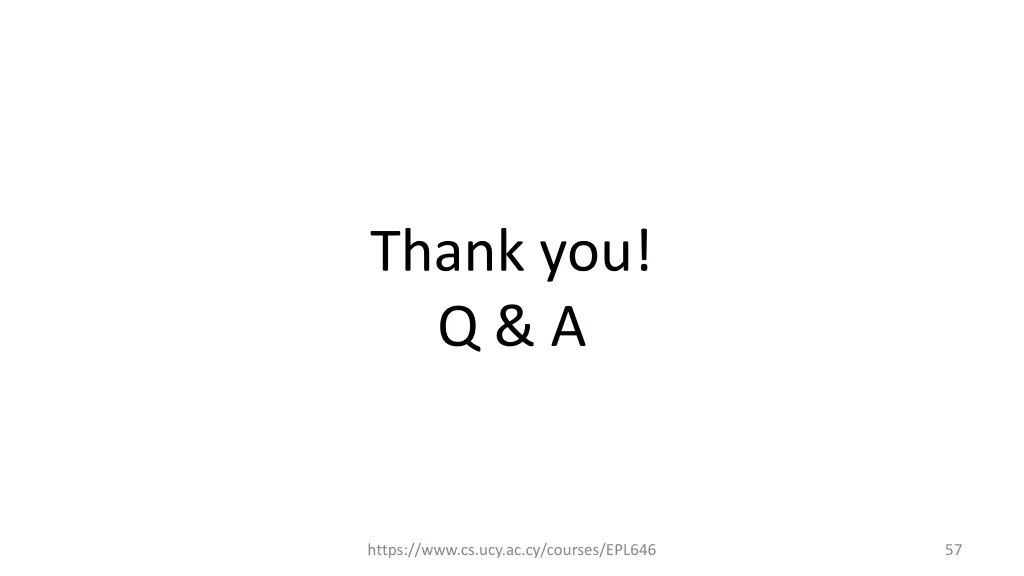 thank you q a