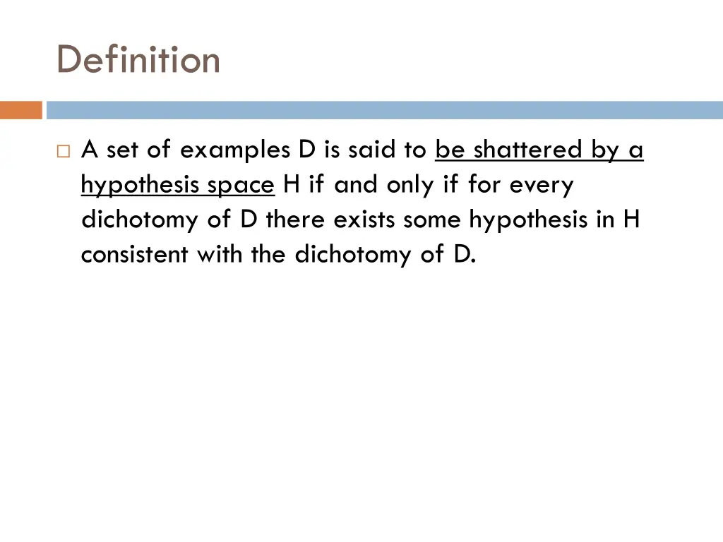 definition