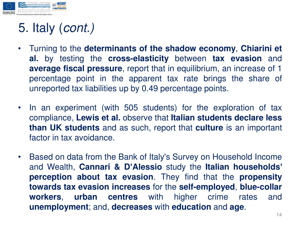 5 italy cont