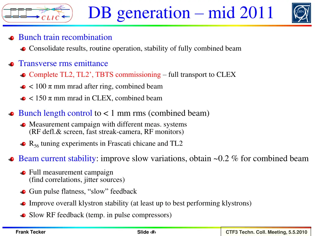 db generation mid 2011