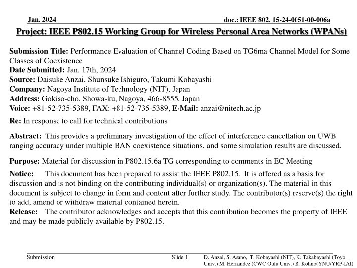 jan 2024 project ieee p802 15 working group