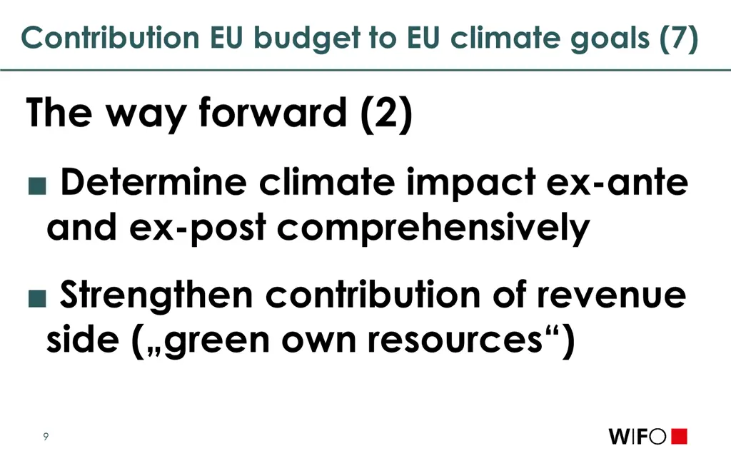 contribution eu budget to eu climate goals 7