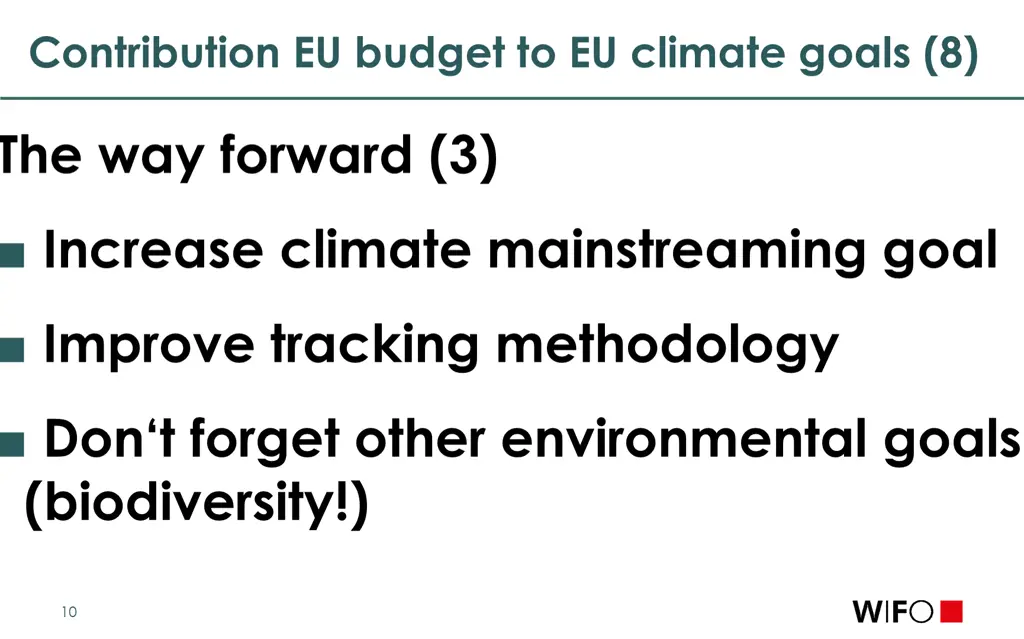 contribution eu budget to eu climate goals 8