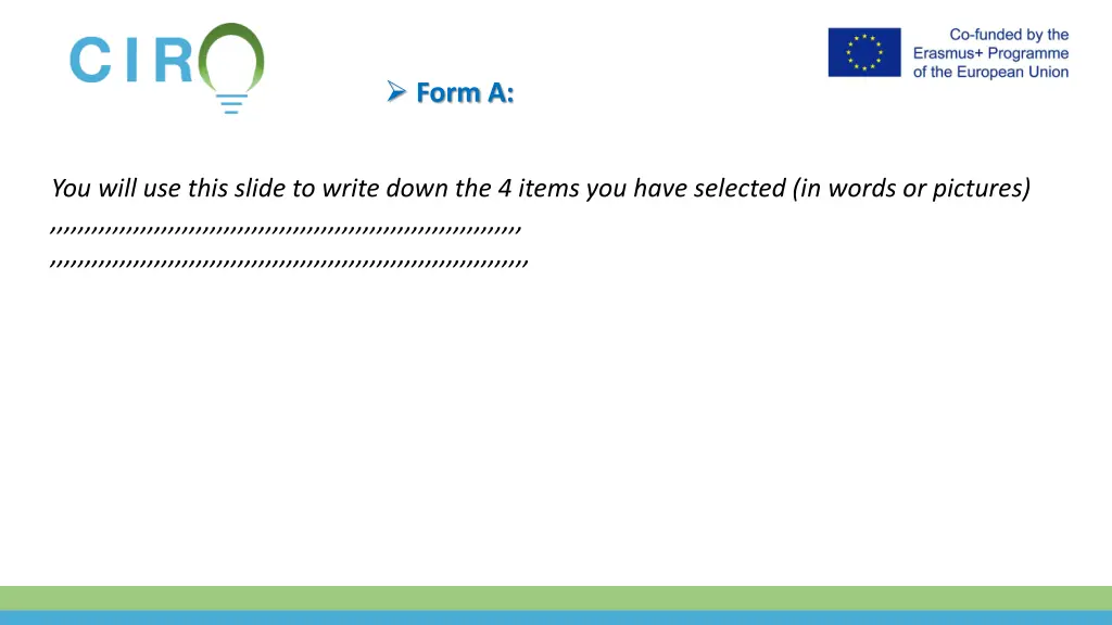 form a