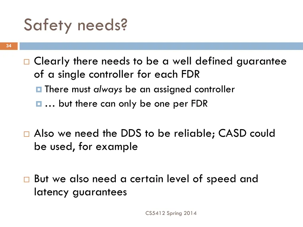 safety needs