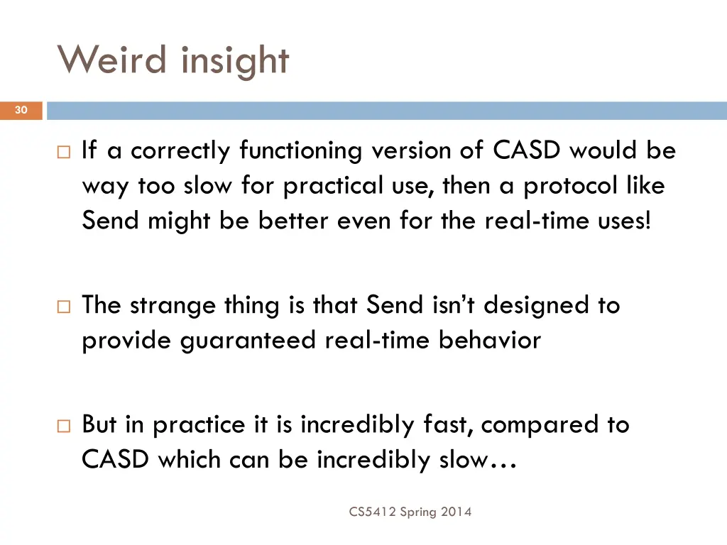 weird insight