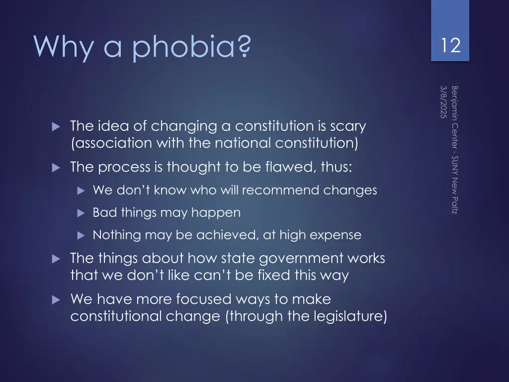 why a phobia