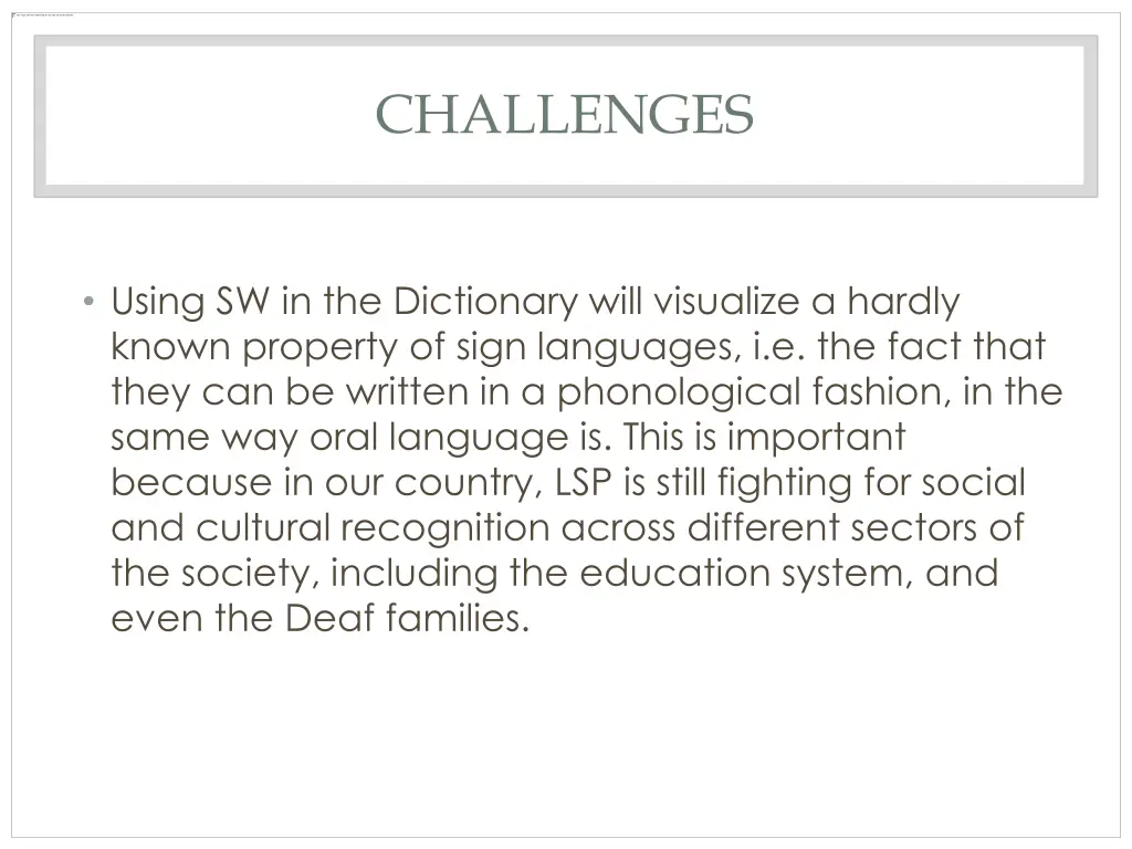 challenges 1