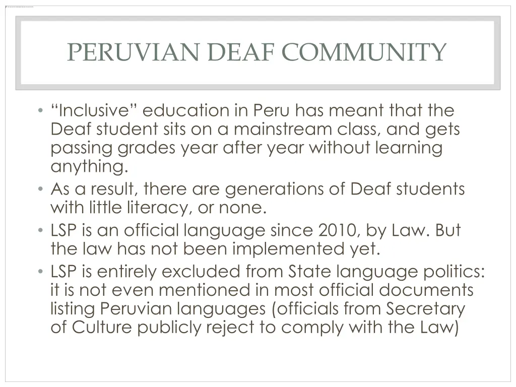 peruvian deaf community 1