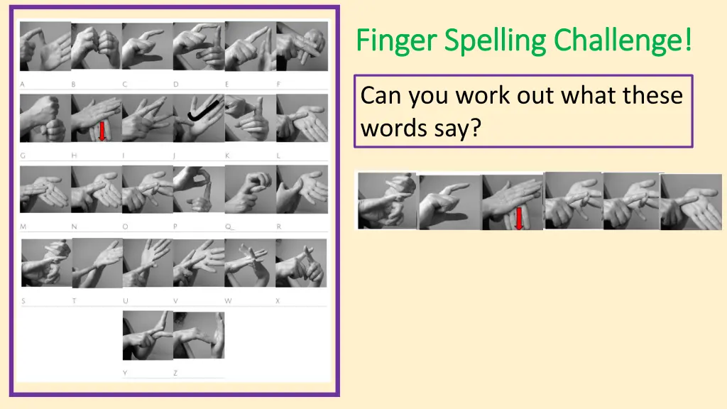 finger spelling challenge finger spelling 5