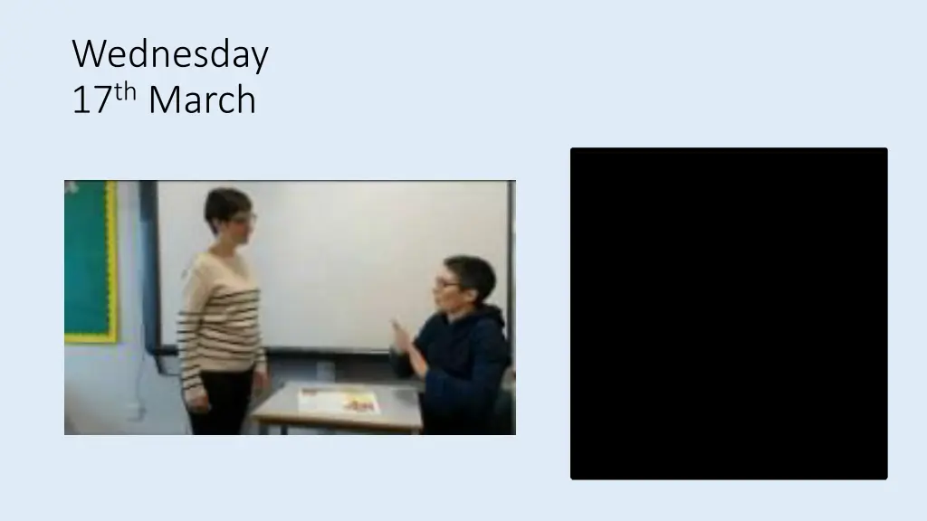 wednesday 17 th march 3