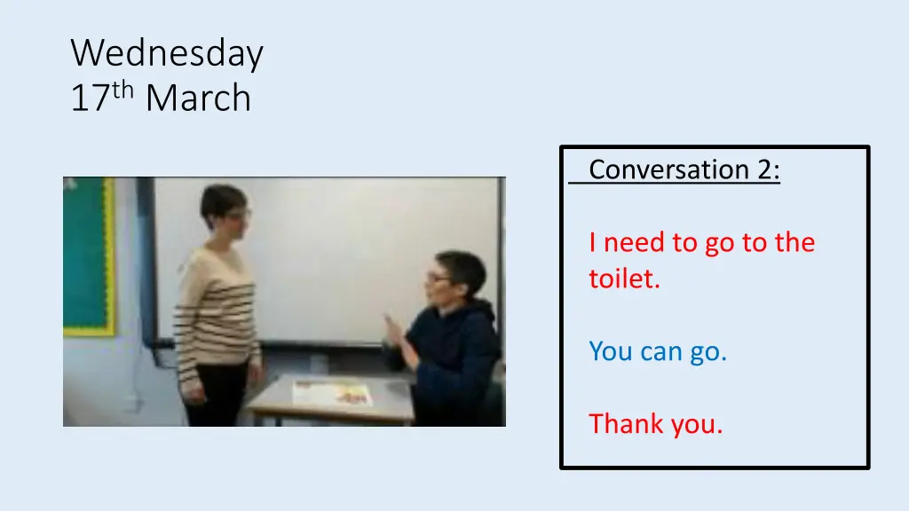 wednesday 17 th march 4