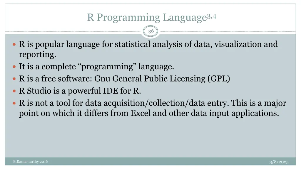 r programming language 3 4