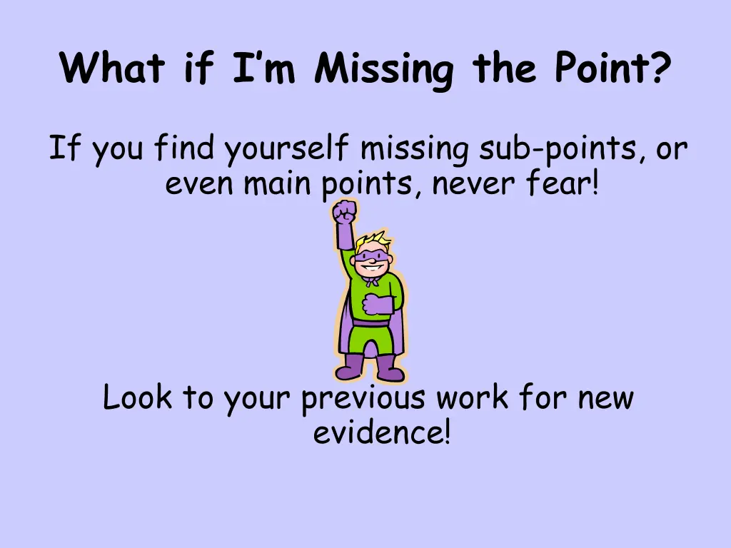what if i m missing the point