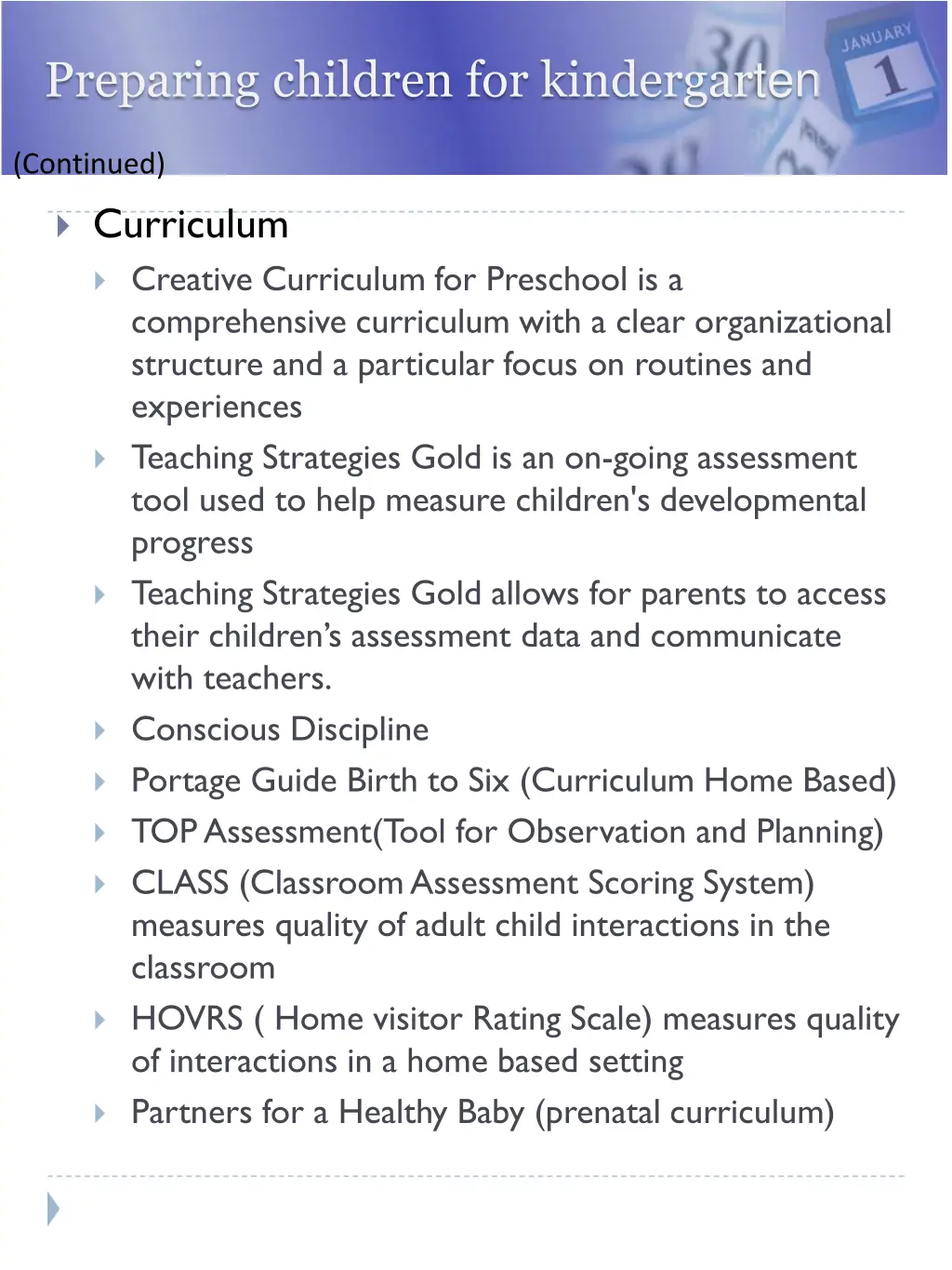 preparing children for kindergar ten 2