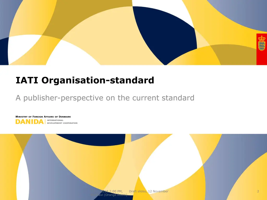 iati organisation standard