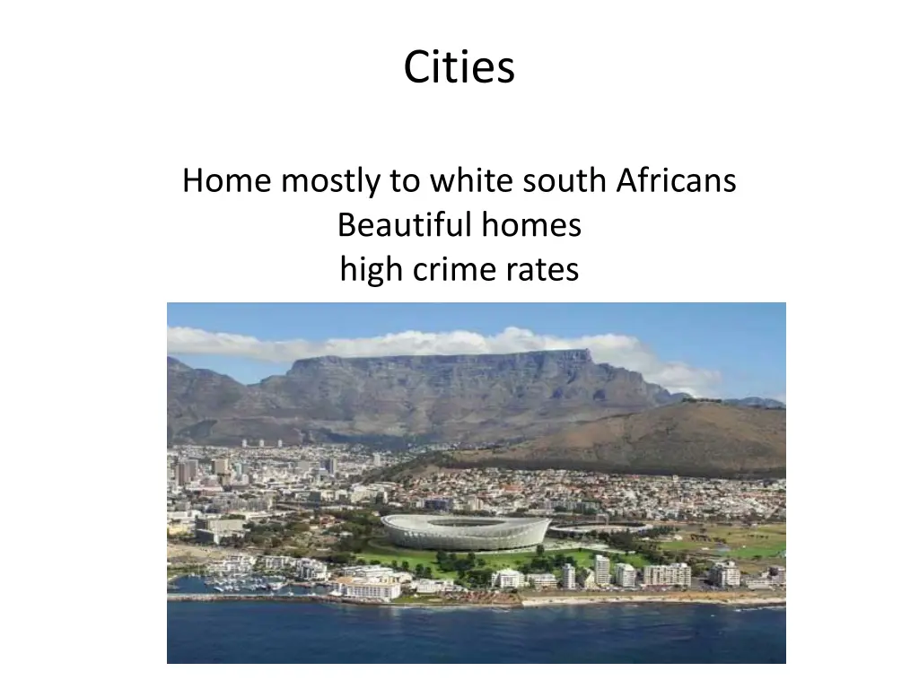 cities