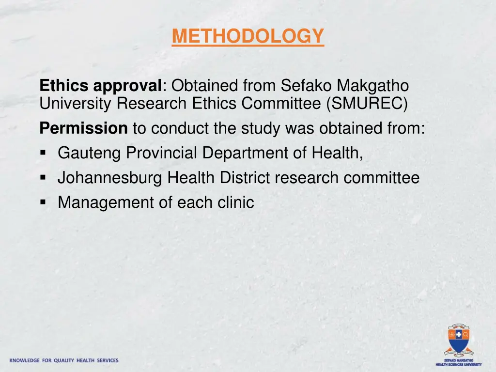 methodology