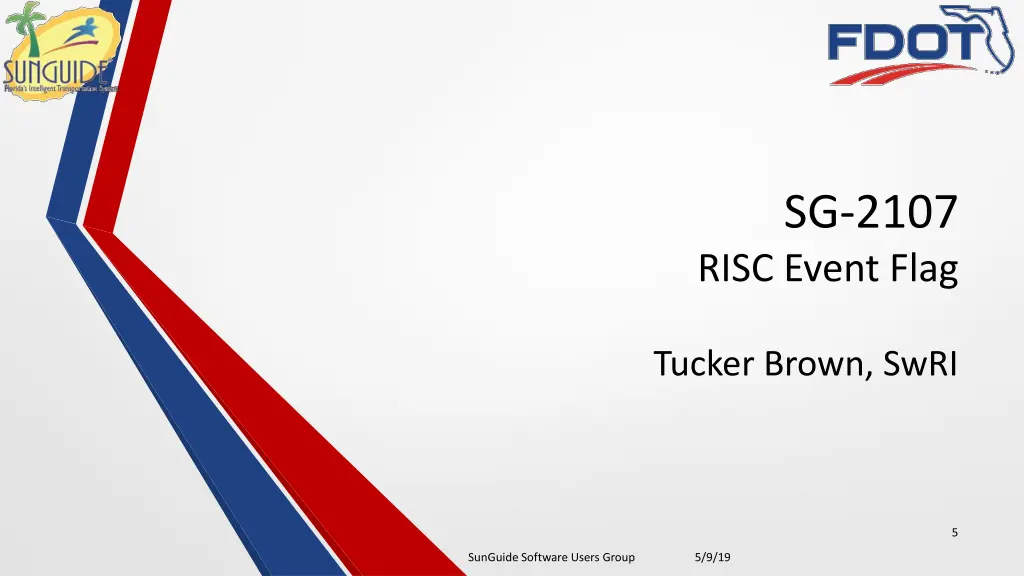 sg 2107 risc event flag