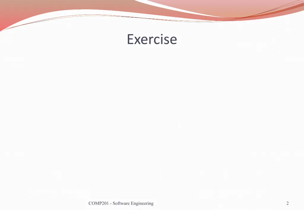 exercise