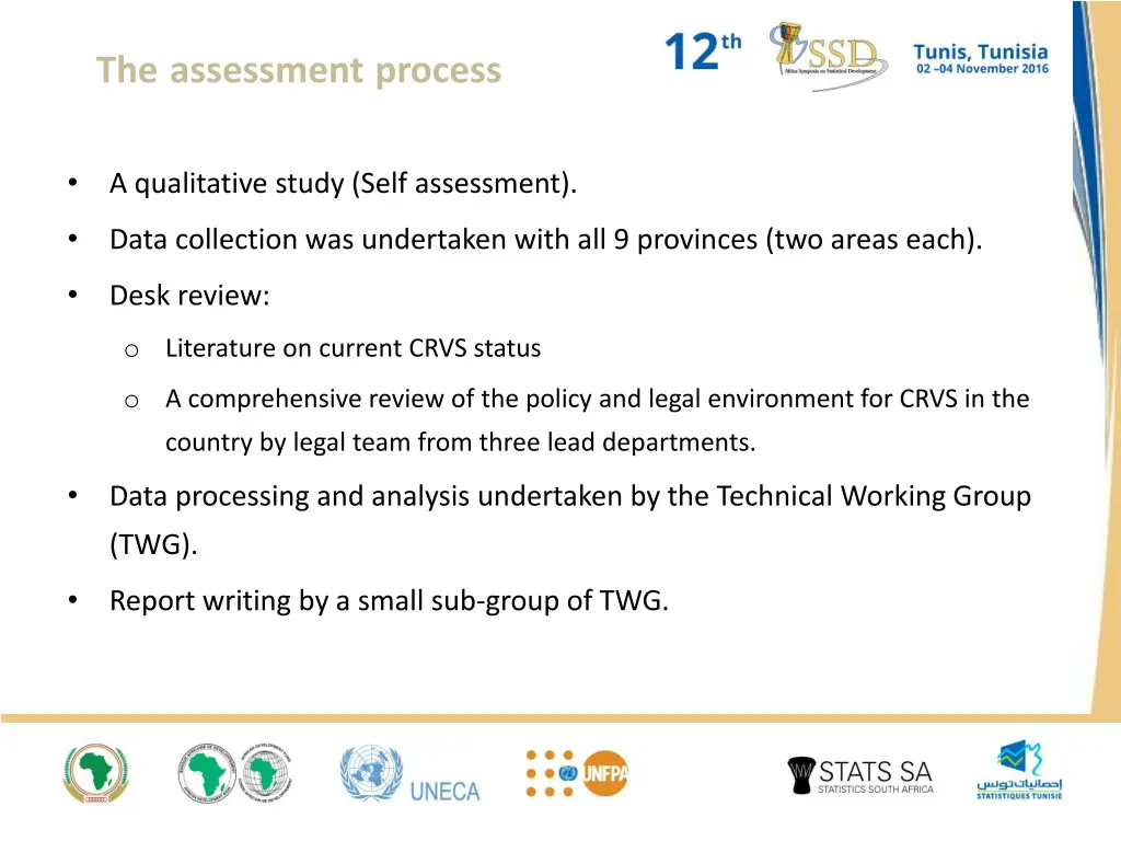 the assessment process