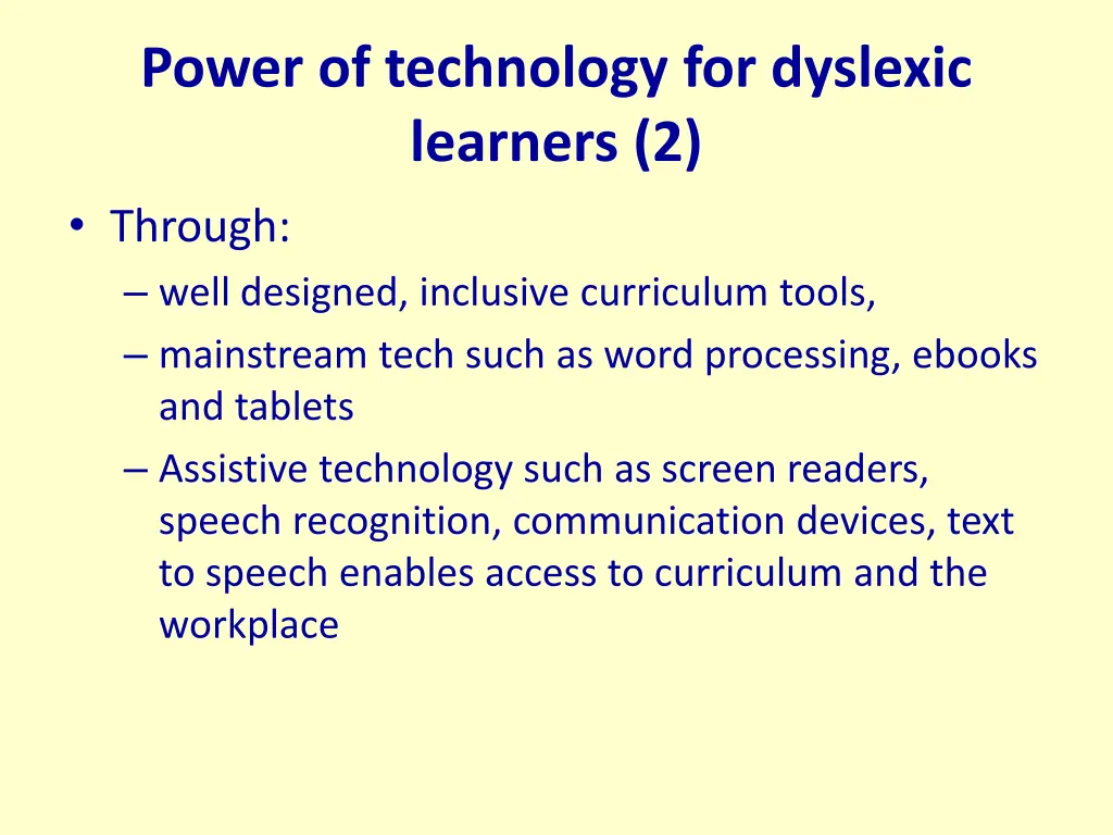 power of technology for dyslexic learners 1
