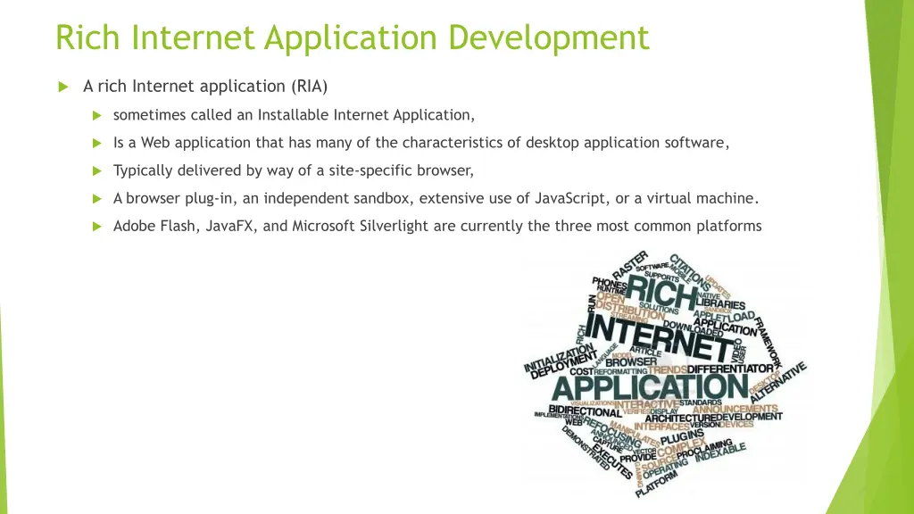 rich internet application development